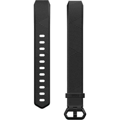  Fitbit Alta HR Classic Accessory Band, Black, Large