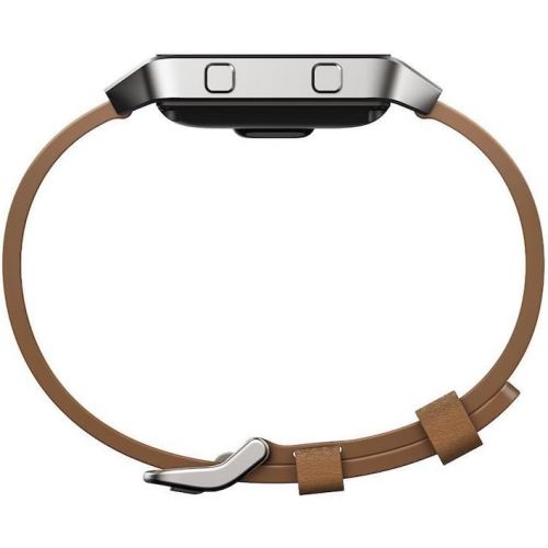  Fitbit Blaze Accessory Band, Leather, Camel, Large