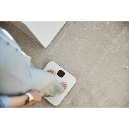  Fitbit Aria Air Bluetooth Digital Body Weight & Bmi Smart Scale, White