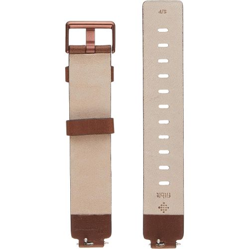  FitBit FB169LBDBS Inspire Leather Accessory Band - Cognac/Small
