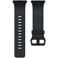 Fitbit Ionic Perforated Leather Accessory Band, Midnight Blue, Small