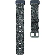 Fitbit Charge 3 Accessory Band, Official Fitbit Product, Woven, Charcoal, Large