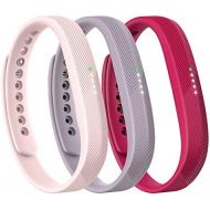 Fitbit Flex 2 Accessory 3 Piece Pack, Pink, Large, 0.13 Pound