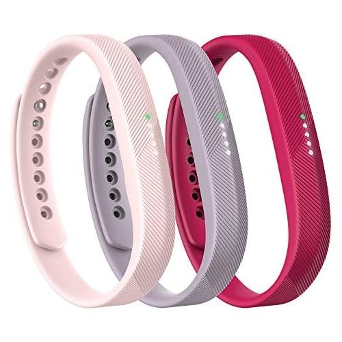  Fitbit Flex 2 Accessory 3 Piece Pack, Pink, Large, 0.13 Pound