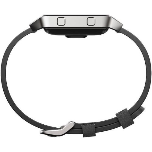  Fitbit Blaze Accessory Band, Leather, Black, Small