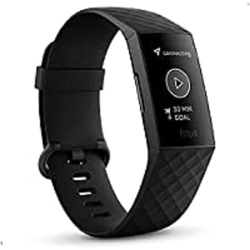  Fitbit Charge 4 Black Advanced Fitness Tracker