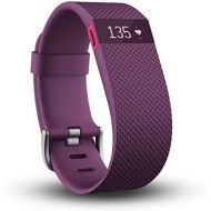 Fitbit Charge HR Wireless Activity Wristband (Plum, Large (6.2 - 7.6 in))