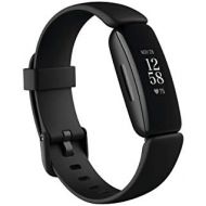 Fitbit Inspire 2 Health & Fitness Tracker with a Free 1-Year Fitbit Premium Trial, 24/7 Heart Rate, Black/Black, One Size (S & L Bands Included)