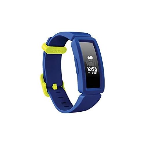  Fitbit Ace 2 Activity Tracker for Kids, 1 Count, Night Sky + Neon Yellow