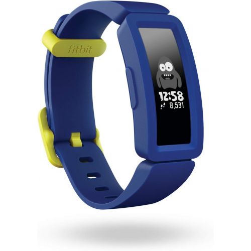  Fitbit Ace 2 Activity Tracker for Kids, 1 Count, Night Sky + Neon Yellow