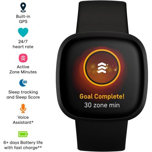  Fitbit Fitbit Versa 3, Black