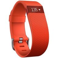 Fitbit Charge Heart Rate Monitor and Activity Tracker, Color- Orange, Size- Large
