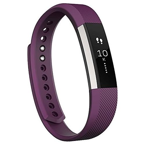  Fitbit Alta Wireless Activity and Fitness Tracker Smart Wristband, Plum, Large (6.7-8.1 in) (Non-Retail Packaging)