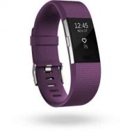 Fitbit FitBit FB407SPML Charge 2 Activity Tracker + Heart Rate - Plum (Renewed)