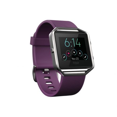  Fitbit Blaze Wireless Smart Fitness Watch Wireless Activity Tracker with Heart Rate Monitor, Black, Small (5.5-6.7 in) (Renewed)