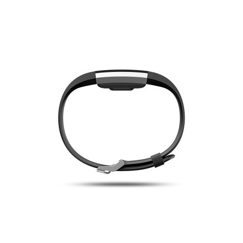  Fitbit Charge 2 Heart Rate + Fitness Wristband, Black, Large (US Version), 1 Count