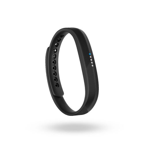  Fitbit Flex 2, Black (US Version), 1 Count