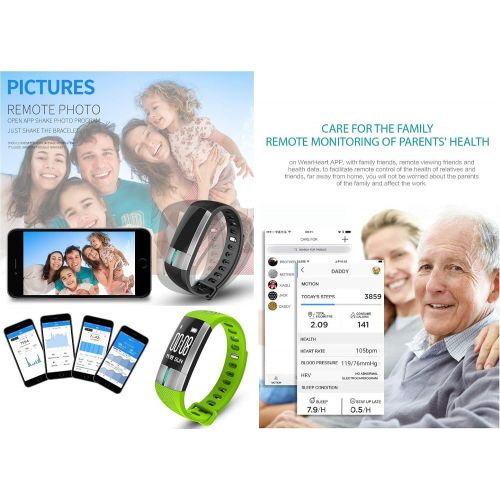  Fitbit WINAWORLD G20/Purple Smart Bracelet Activity Tracker Electrocardiogram Intelligence ECG PPG...