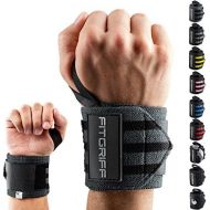 [아마존베스트]Fitgriff Wrist Bandages, Wrist Wraps 45 cm Wrist Bandage for Fitness, Bodybuilding, Strength Sports & Crossfit, for Men and Women