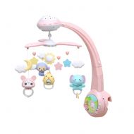 Fitlyiee Multifunctional Baby Crib Mobile Rotating Baby Musical Mobile for Newborn Boy Girl Toddles...