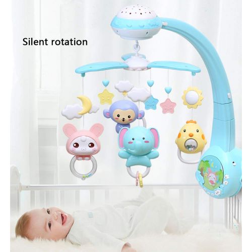  Fitlyiee Multifunctional Baby Crib Mobile Rotating Baby Musical Mobile for Newborn Boy Girl Toddles...