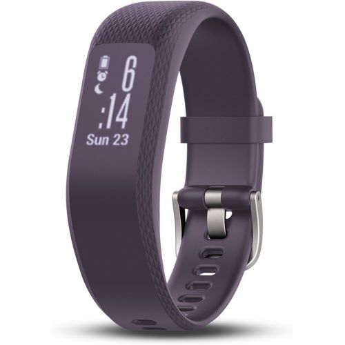 가민 Fitness Trackers Garmin vivosmart 3, Fitness/Activity Tracker with Smart Notifications and Heart Rate Monitoring, Purple