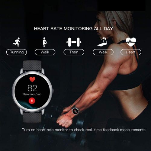  Fitness Trackers XIAYU Fitness Tracker Smart Watch, Heart Rate Monitor Hd Camera Support 4g Video Call Pedometer Multiple Sports Mode Ip67 Waterproof,Red