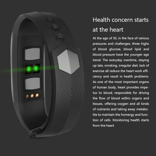  Fitness Watch Fitness Tracker Smart Bracelet Heart Rate Blood Pressure Blood Oxygen Monitoring Activity Tracking Calorie Counter Wireless Pedometer Sports Band Sleep Monitor Androi