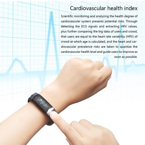  Fitness Watch Fitness Tracker Smart Bracelet Heart Rate Blood Pressure Blood Oxygen Monitoring Activity Tracking Calorie Counter Wireless Pedometer Sports Band Sleep Monitor Androi