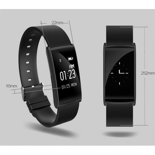  Fitness Watch Smart bracelet heart rate blood pressure blood oxygen monitoring meter wristband Bluetooth waterproof sports watch