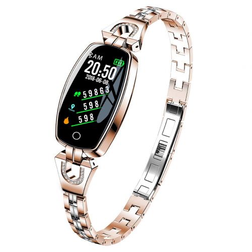  Fitness tracker H8, FueR Damen Outdoor Smart Armband, Wasserdichte KalorienzaHler - FueR Android Und Ios (DREI Farben Optional)