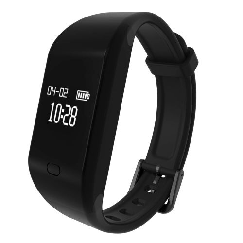  Fitpolo Fitness Armband fitpolo, Wasserdicht IP67 Fitness Tracker, Schrittzahler, Pulsuhren, Kalorienzahler, Schlaf Monitor, Smart Armbanduhr fuer Kinder, Damen und Herren.