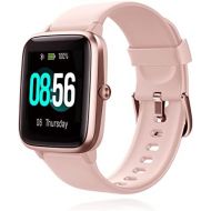 [아마존베스트]Fitpolo Smart Watch, Womens Mens Smart Watch with Heart Rate Monitor, 1.55 Inch Colour Display, Step and Sleep Tracking, Calorie Counter, Waterproof Fitness Bracelet, Fitness Watch for And