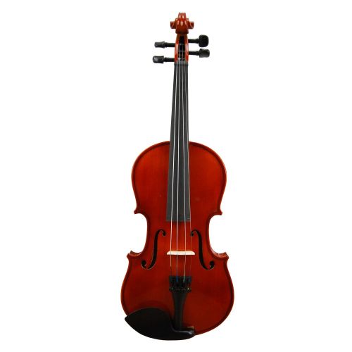  Rata Band Rata Ebony Fitted Varnish Finish 18 Size Violin for Adults Students Beginners Orchestra and School