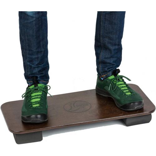  Fitterfirst Active Office Board - Anti-Fatigue Mat Alternative - Fully Adjustable Balance Board for Standing Desk