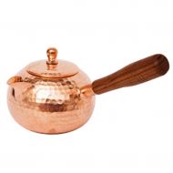 Fityle Vintage Tetsubin Tea Kettle Copper Teapot Kungfu Tea Pot with Long Handle