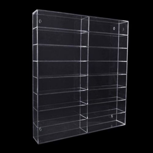  Fityle Transparent Acrylic Toy Car Model Storage Rack Diecast Display Case Shelf