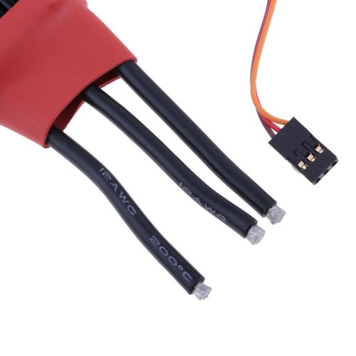  Fityle 200A Brushless ESC Electric Speed Controller for RC Aircraft Plane Accessory