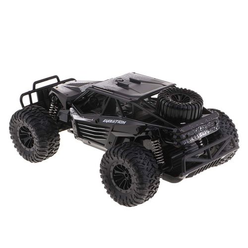  Fityle 1:18 2.4G RC Electric Car Model Toy 4CH with Remote Controller RTR Kit Black