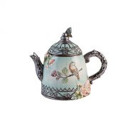 Fitz and Floyd 21-064 English Garden Teapot, Baby Blue