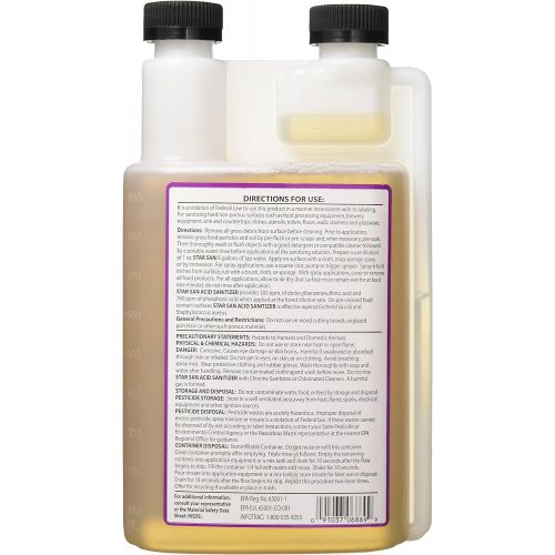  Five star star San Acid Sanitizer for Surface Sanitation, 32oz