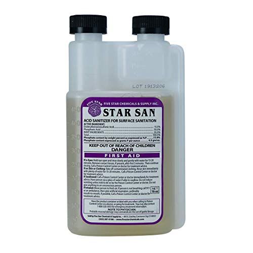  Five Star - Star San - 16 Ounce - Brew Sanitizer High Foaming Acid Anionic