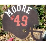 FiveMooreDesigns Personalized Football Helmet Yard Sign - Any Color You Choose