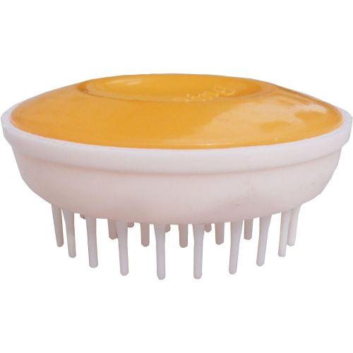  FixtureDisplays Set of 6 Pet Dog Cat Cleaning Massage Grooming Oval Bath Rub Brush12221 12221