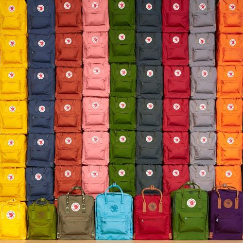  Fjallraven - Kanken Laptop 15 Backpack for Everyday, Dahlia