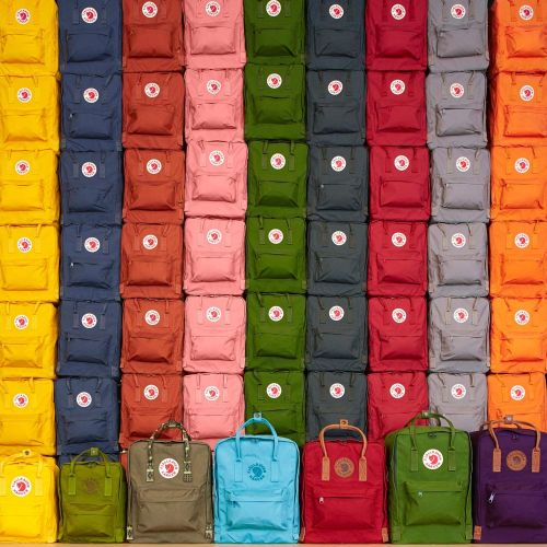  Fjallraven, Kanken, Re-Kanken Mini Recycled Backpack for Everyday Use, Heritage and Responsibility Since 1960