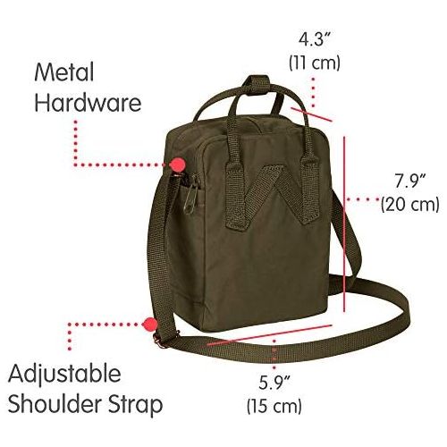  Fjallraven, Kanken Sling Crossbody Shoulder Bag for Everyday Use and Travel