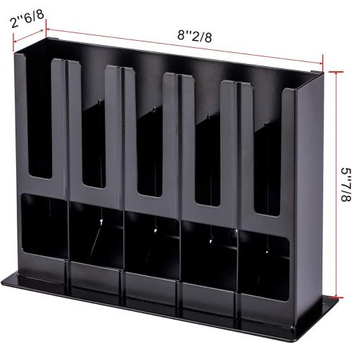  [아마존베스트]Flagship Mini Coffee Pod Rack for Nespresso Pod Capsule Holder Original Line Capsule Holder Storgae Stand Black Small (40 Original Capusle)