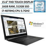 Hp HP Omen Pro 2016 Flagship Workstation 15.6 Full HD Touchscreen Laptop, Intel Core i7-4870HQ (6M Cache, up to 3.7GHz), NVIDIA Quadro, 16GB RAM, 512GB PCIe SSD, Windows 7 Professiona