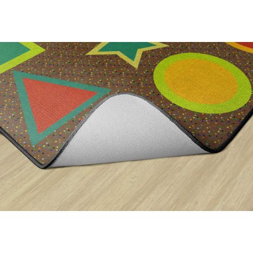  Flagship Carpets FE302-44A All Kinds of Shapes Primary (Seats 24), Multi